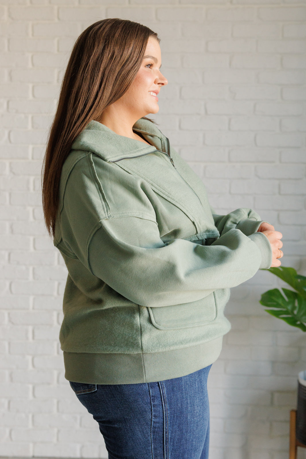 Frosted Chic Fleece Pullover