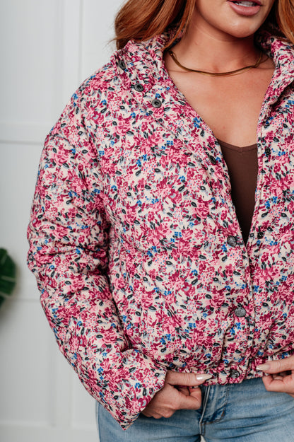 Blossom Breeze Puffer Jacket