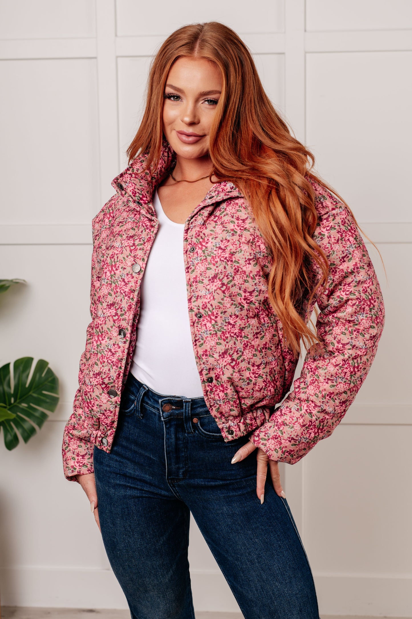 Blossom Breeze Puffer Jacket