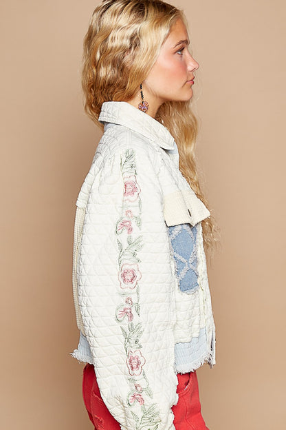 Quilted Muse Embroidered Jacket