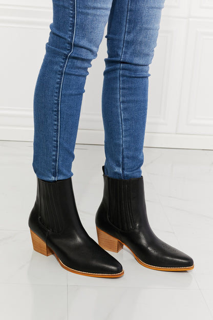 Elevate Chelsea Stacked Heel Boots