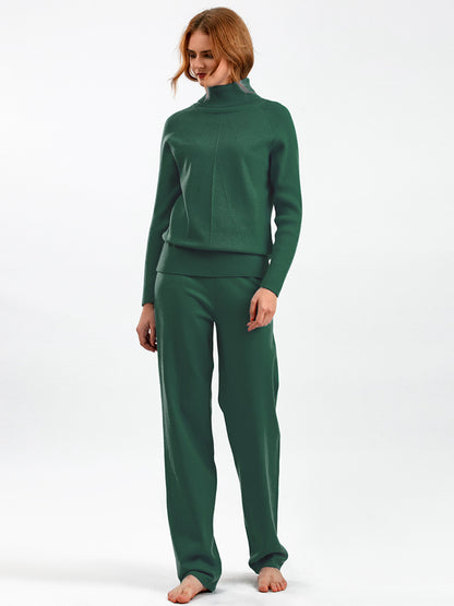 CozyChic Turtleneck Pants Set