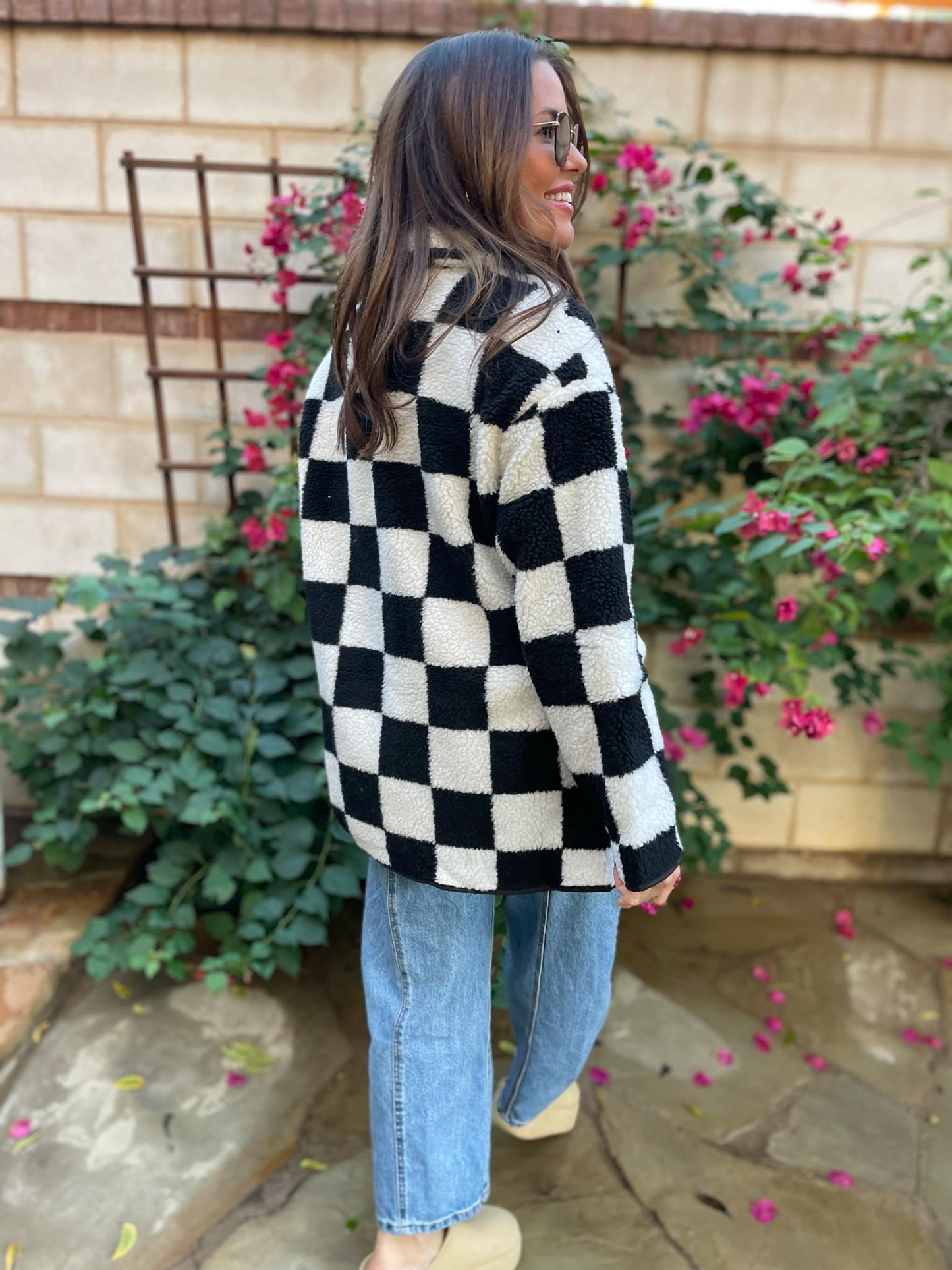 Checkmate Plaid Fleece Jacket