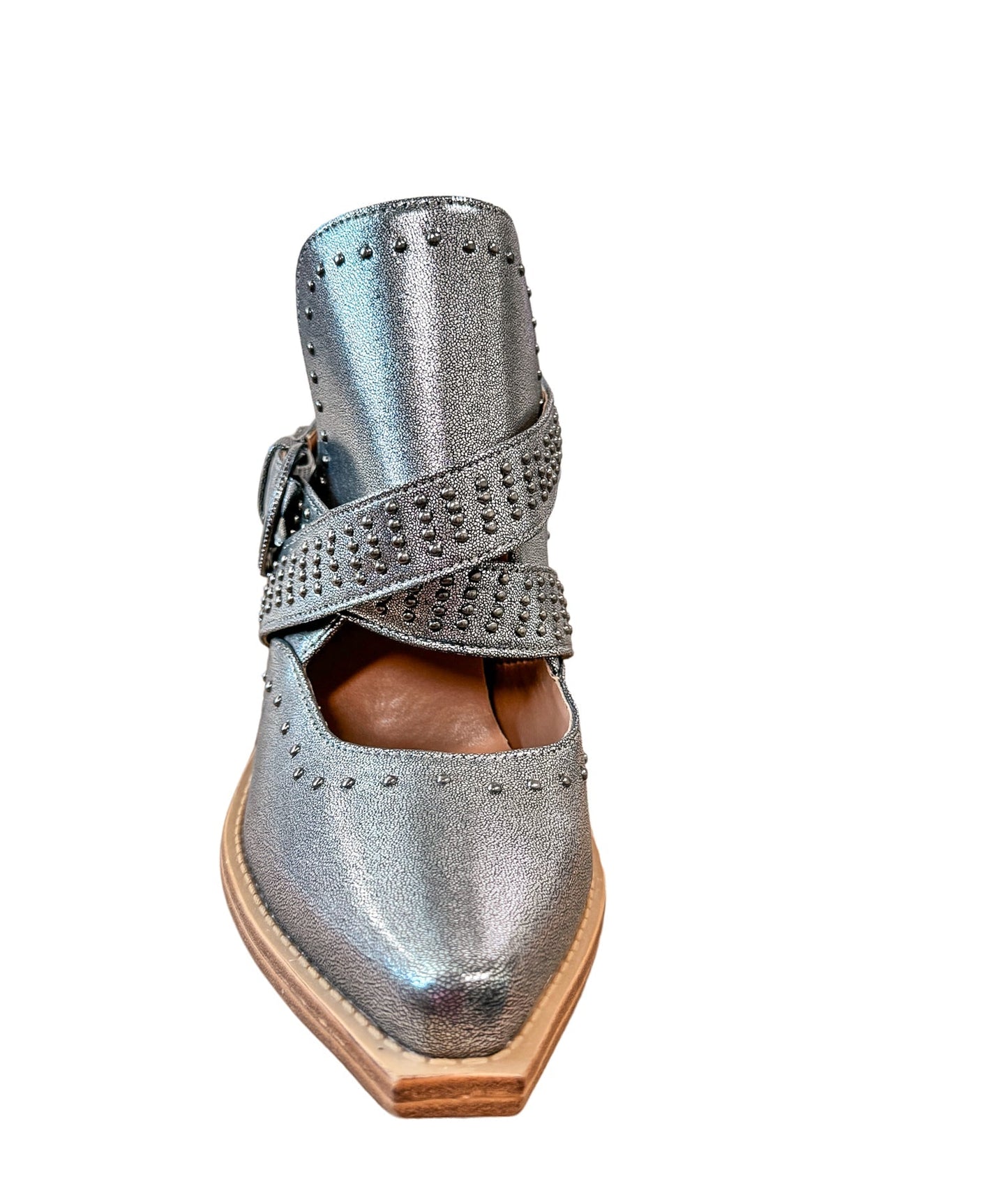 Silver Fantasia Ankle Boots