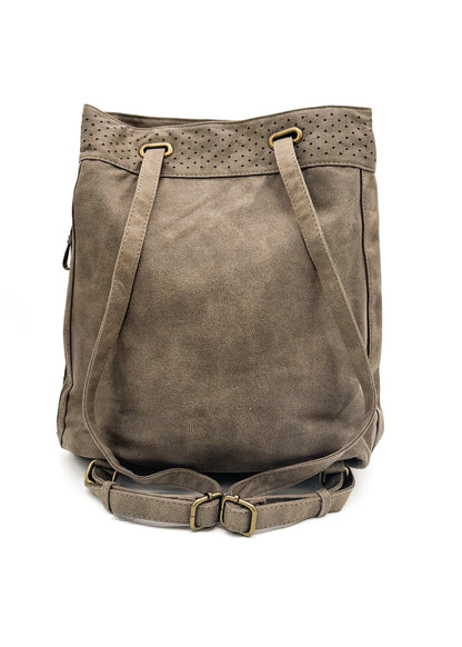 Modern Taupe Essentials Backpack