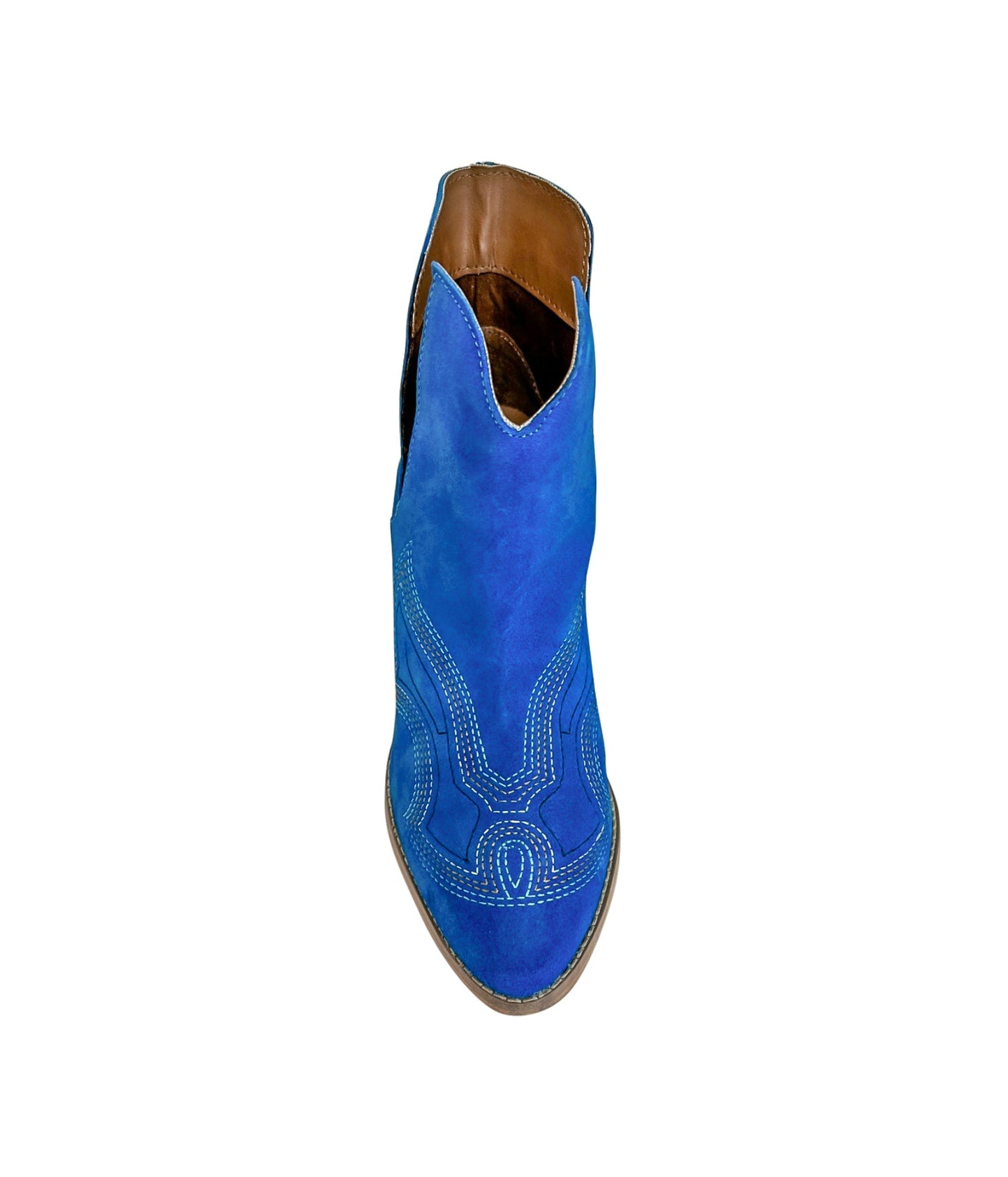 Sleek Sophistication Ankle Boots - Blue