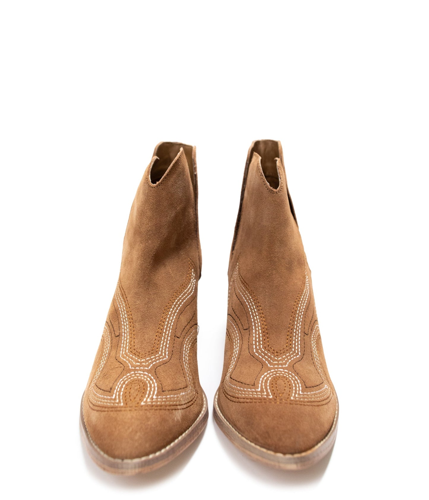 Sleek Sophistication Ankle Boots - Tan