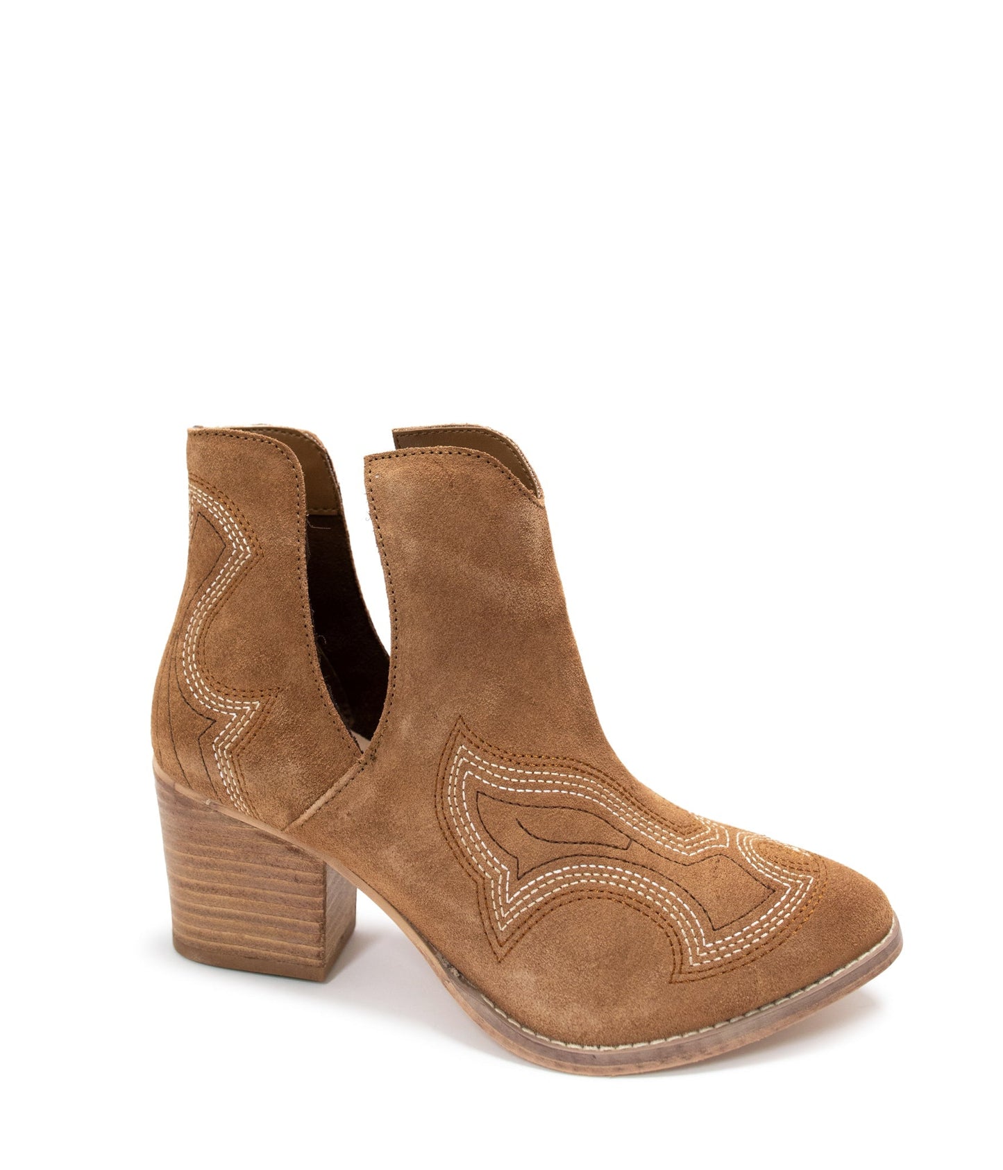 Sleek Sophistication Ankle Boots - Tan