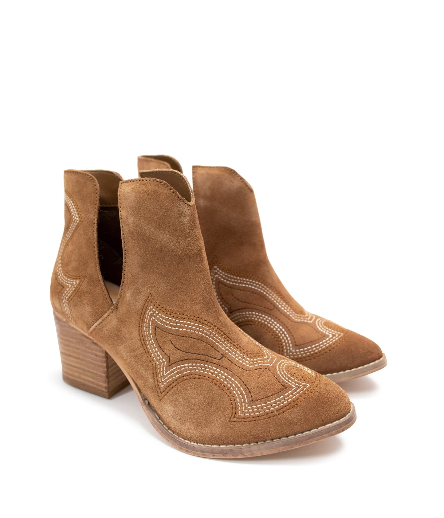 Sleek Sophistication Ankle Boots - Tan