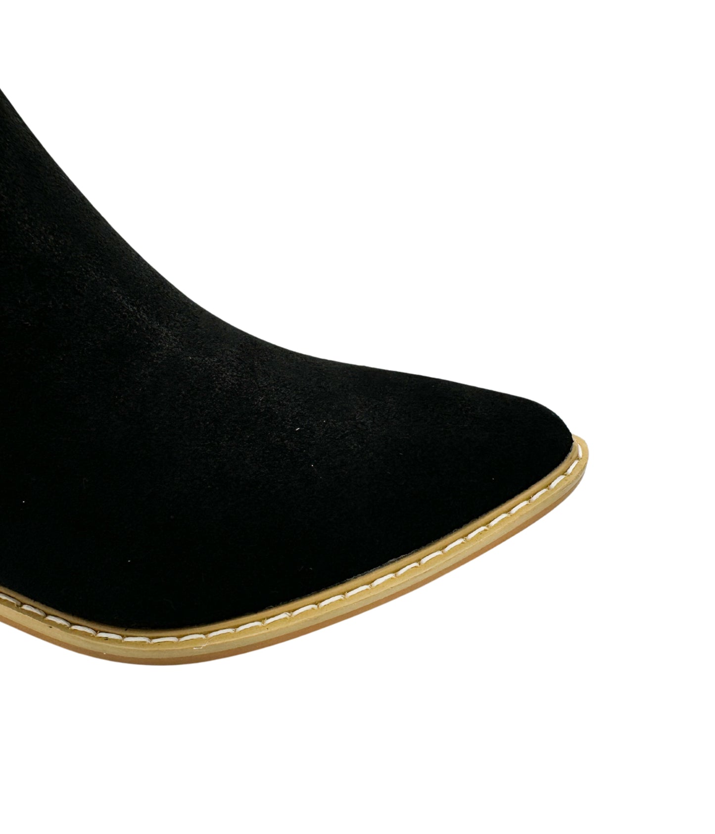 Sloane Suede Ankle Boots in Black