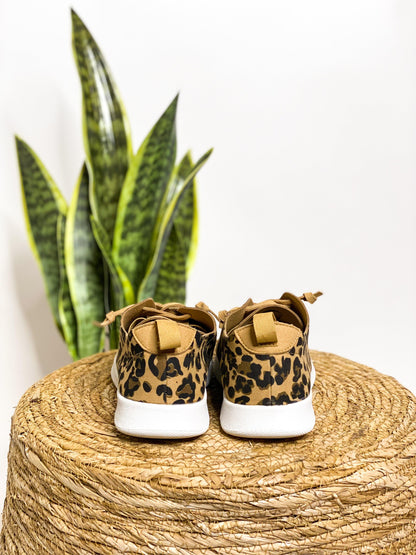 Savannah Style Leopard Sneakers - Redtop