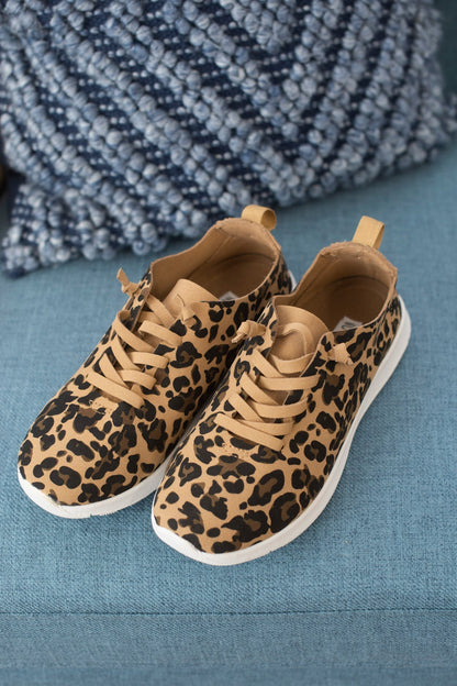 Savannah Style Leopard Sneakers - Redtop