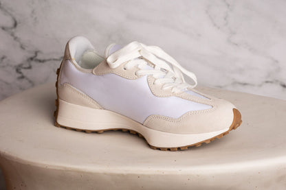 Minimalist Movement White Sneakers - Redtop