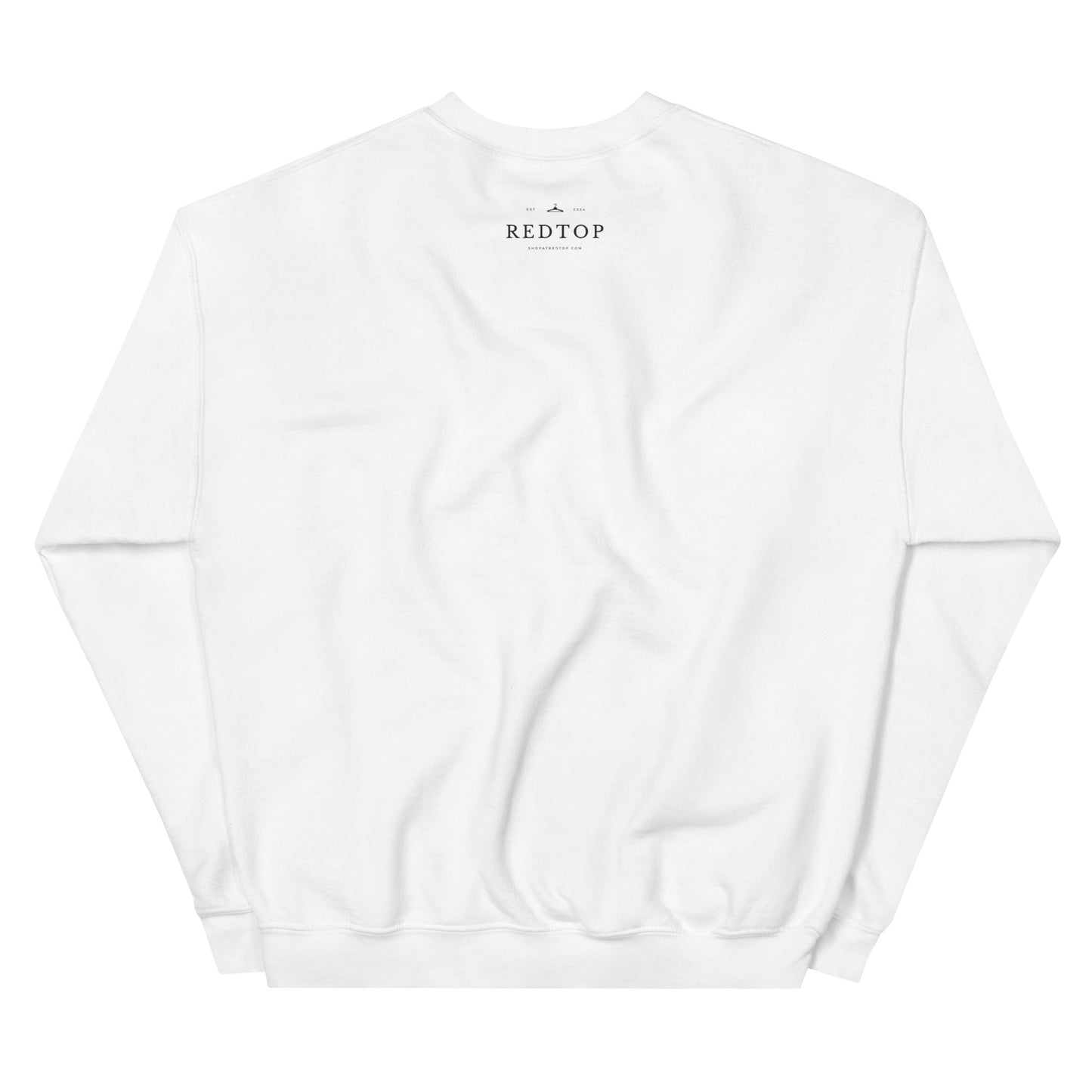 Meh Graphic White Sweatshirt