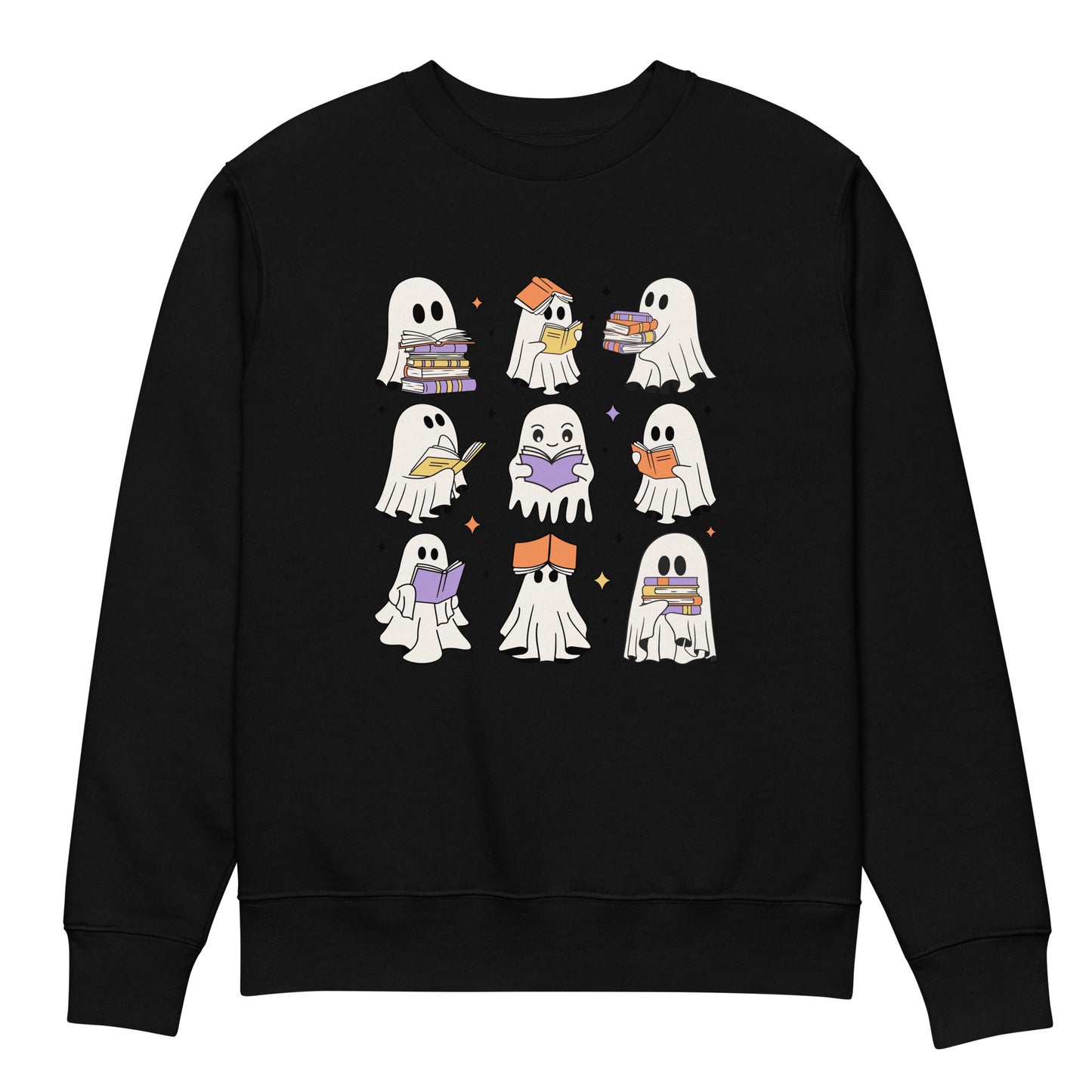 Spooky Readers Organic Sweatshirt - Redtop